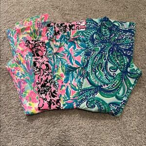 Like New Lilly Pulitzer Girl's XL Leggings (4 pairs)